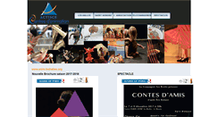 Desktop Screenshot of anim-leshalles.org